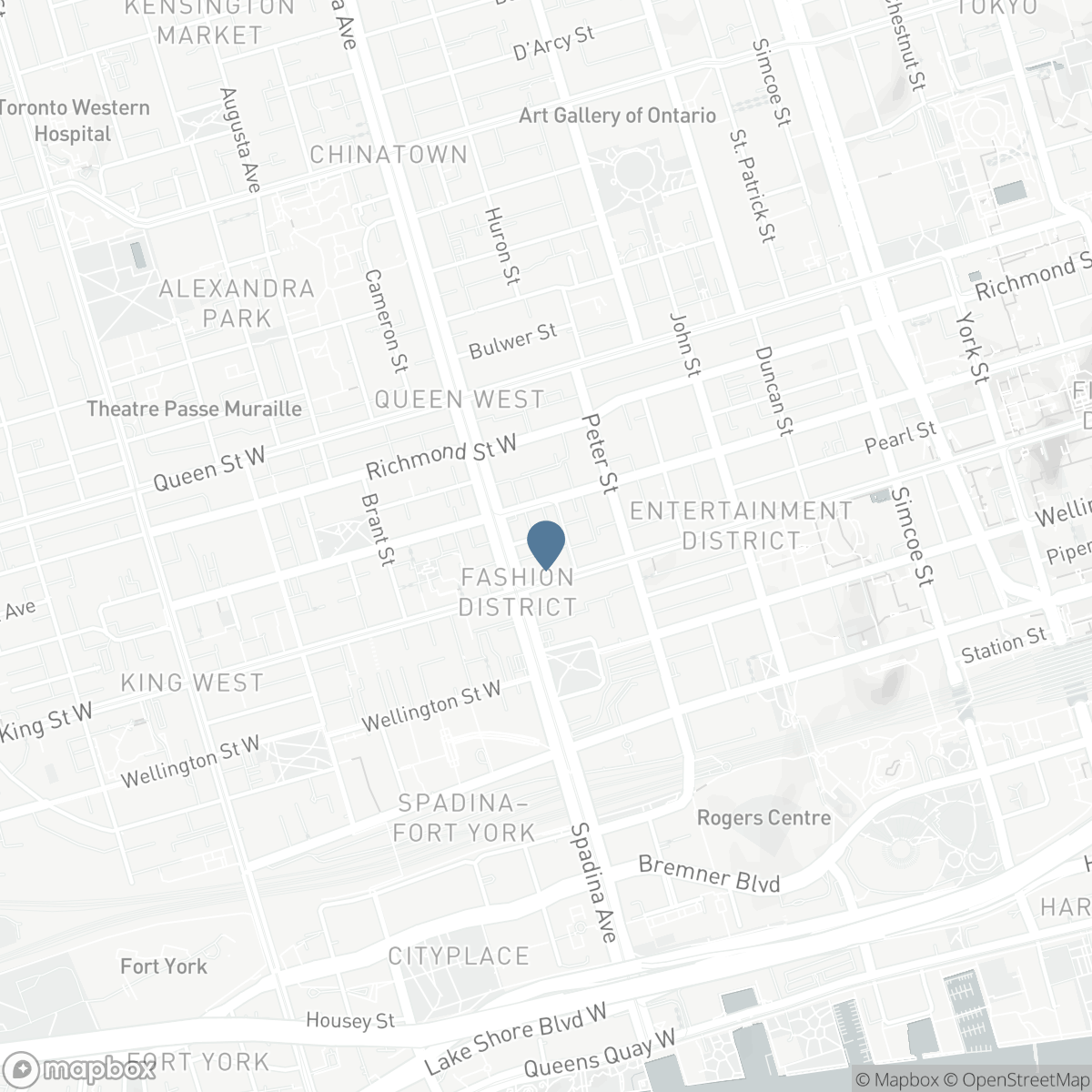 405 - 25 OXLEY STREET, Toronto, Ontario M5V 2J5